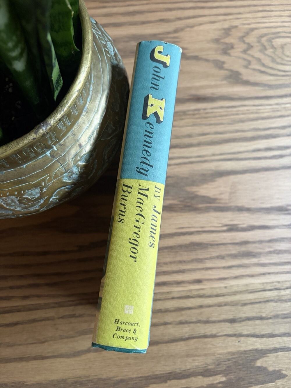 Vintage 1960 John Kennedy A Political Profile by Burns Hardcover Book JFK